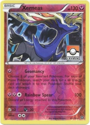 Xerneas - 81/114 (Pokemon League) - League & Championship Cards